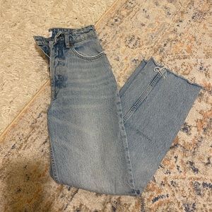 Zara light wash jeans